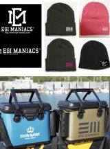 限定品 エギマニバッカン/ニット帽入荷のお知らせ