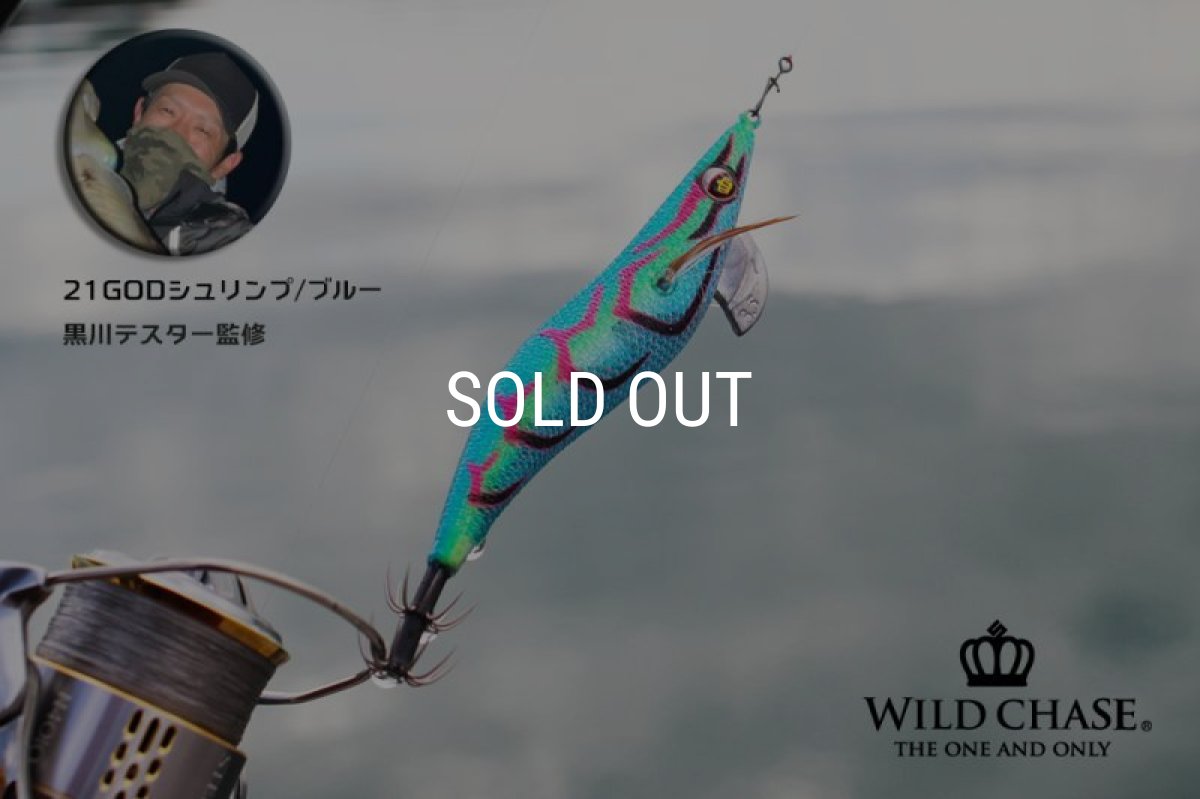 画像2: 2022 WILD CHASE 3.0号 GODシュリンプ/ブルー（#21） [黒川テスター監修] (2)