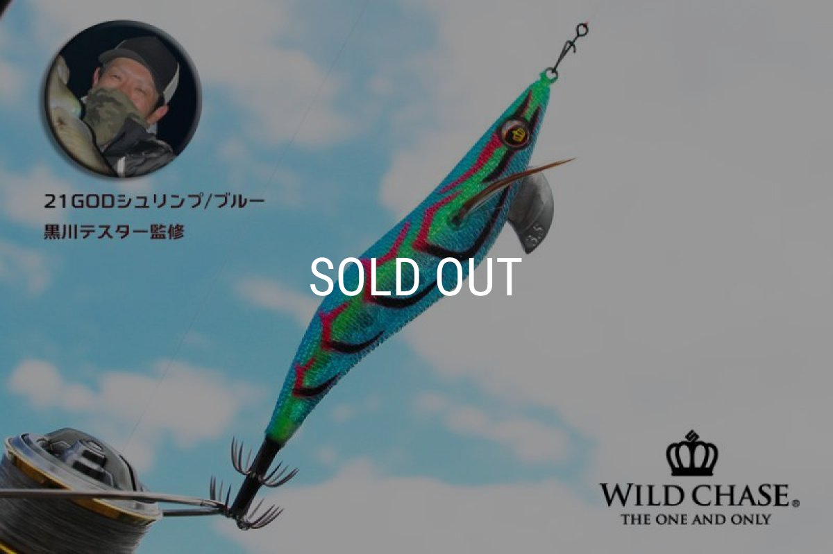 画像1: 2022 WILD CHASE 3.5号 GODシュリンプ/ブルー（#21） [黒川テスター監修] (1)