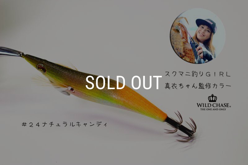 2022 WILD CHASE 3.0号 ナチュラルキャンディ（#24） [スクマニ釣り