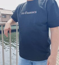 画像7: スクマニ×エギマニＴシャツ『 烏賊TRIVAL/Rainbow 』BLACK (7)