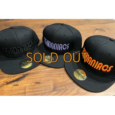 画像2: ★送料無料★エギマニ/3D刺繍OTTOフラットCAP【BLACK/BLACK】