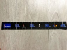 画像1: 送料無料/エギマニ/BLUE メジャーステッカー(W400)  (1)