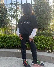 画像3: スクマニ×エギマニＴシャツ『 烏賊TRIVAL/Rainbow 』BLACK (3)
