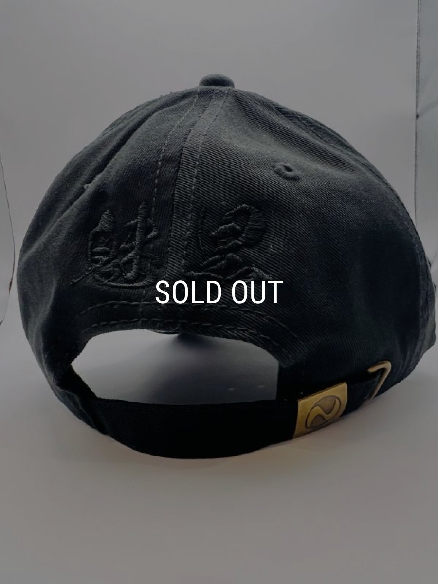 画像2: ★エギマニ『魅黒発売記念』/トライバル刺繍CAP【BLACK/SILVER】限定８個 (2)