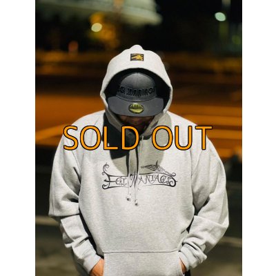 画像4: 受注生産  EGI MANIACS オリジナルフードパーカー 裏起毛