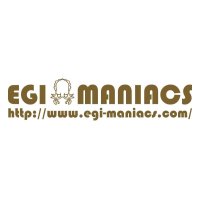 EGI MANIACS カッティングステッカーW60