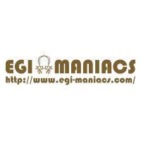 EGI MANIACS カッティングステッカーW60