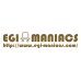 画像1: EGI MANIACS カッティングステッカーW60 (1)