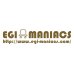 画像1: EGI MANIACS カッティングステッカーW60 (1)