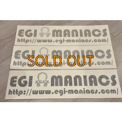 画像4: EGI MANIACS カッティングステッカーW60