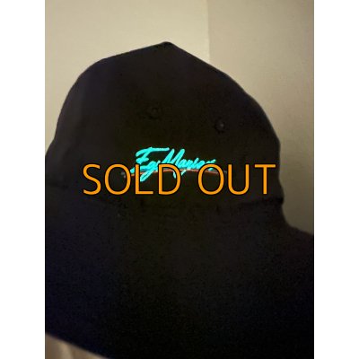画像7: ★送料無料★エギマニ蓄光 刺繍アドベンチャーハット【GLOW/BLUE/ORANGE】数量限定品