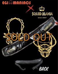 スクマニ×エギマニ ライフウエストBLACK/BLACK(GOLDロゴ) [国土交通省型式承認品]