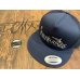 画像1: ★送料無料★エギマニ/トライバル刺繍スナップバックフラットメッシュCAP【NAVY/SILVER】 (1)