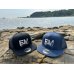 画像3: ★送料無料★エギマニ/EM刺繍スナップバックフラットメッシュCAP【NAVY/SILVER】 (3)