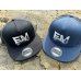 画像5: ★送料無料★エギマニ/EM刺繍スナップバックフラットメッシュCAP【NAVY/SILVER】 (5)