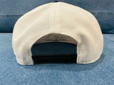画像2: ★送料無料★エギマニ/ＥＭ刺繍スナップバックフラットCAP【BLACK/WHITE】 (2)