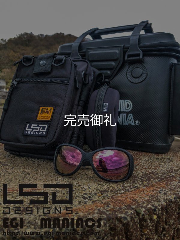 L.S.D.DESIGNS×EGI MANIACS エギングバッグライトプロ - EGI MANIACS
