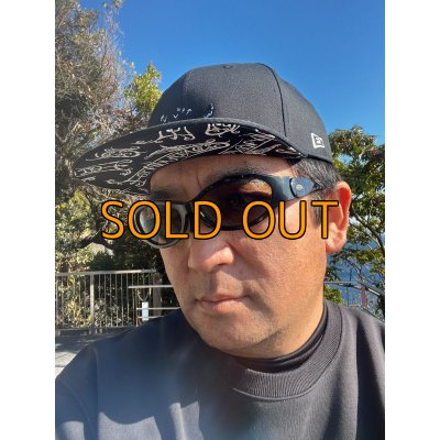 画像4: ★送料無料★エギマニ完全オリジナルスナップ シャドー刺繍 バックフラットCAPデザイン【ツバ裏プリント有】