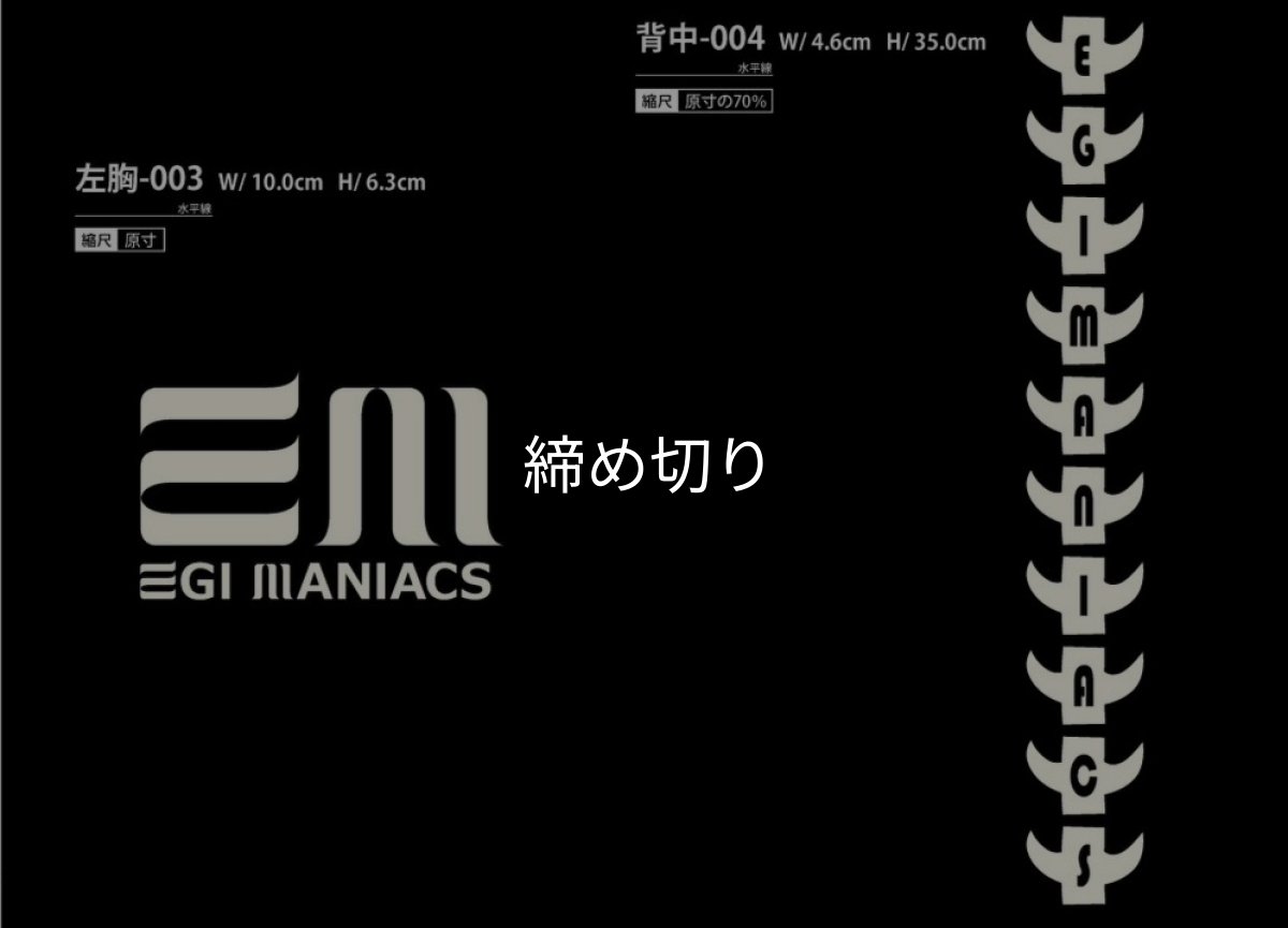 画像11: 受注生産  EGI MANIACS 『boneロゴ』プレミアムロングTシャツ (11)