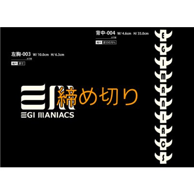 画像11: 受注生産  EGI MANIACS 『boneロゴ』プレミアムロングTシャツ