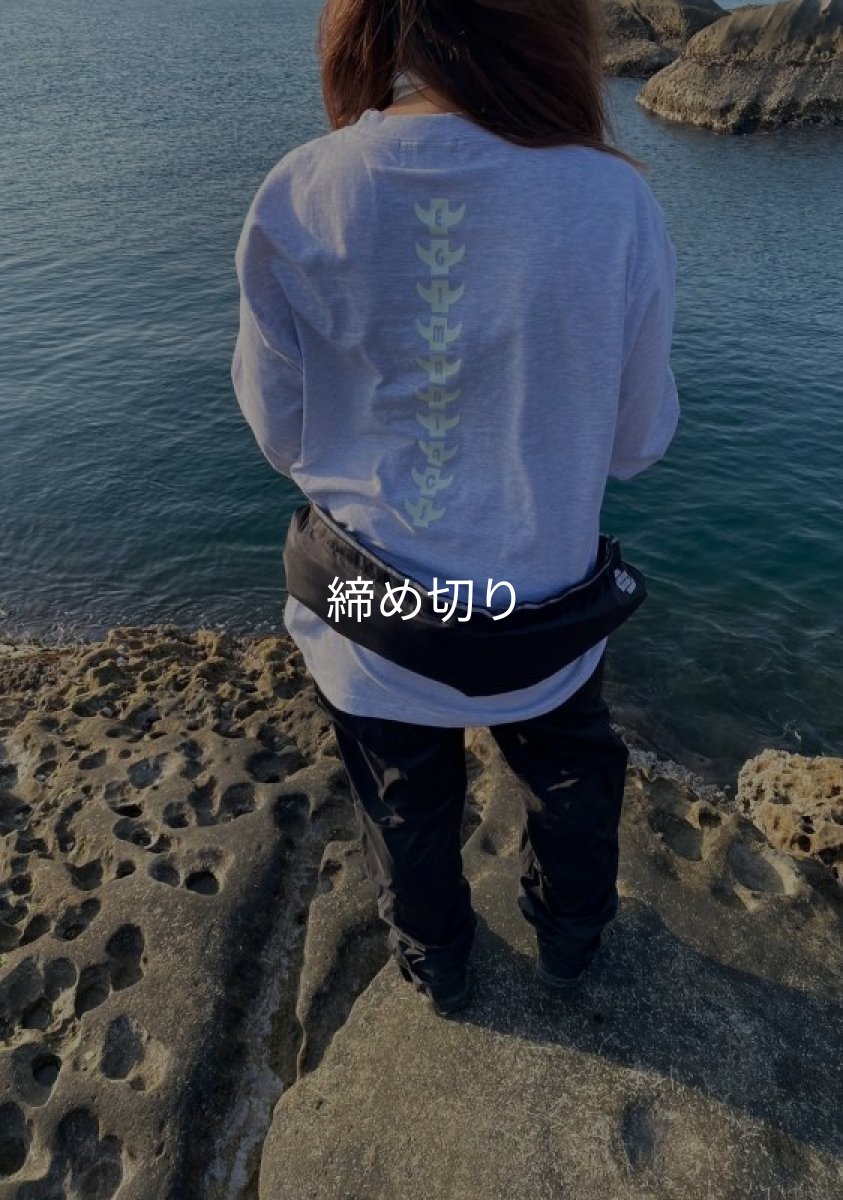 画像1: 受注生産  EGI MANIACS 『boneロゴ』プレミアムロングTシャツ (1)