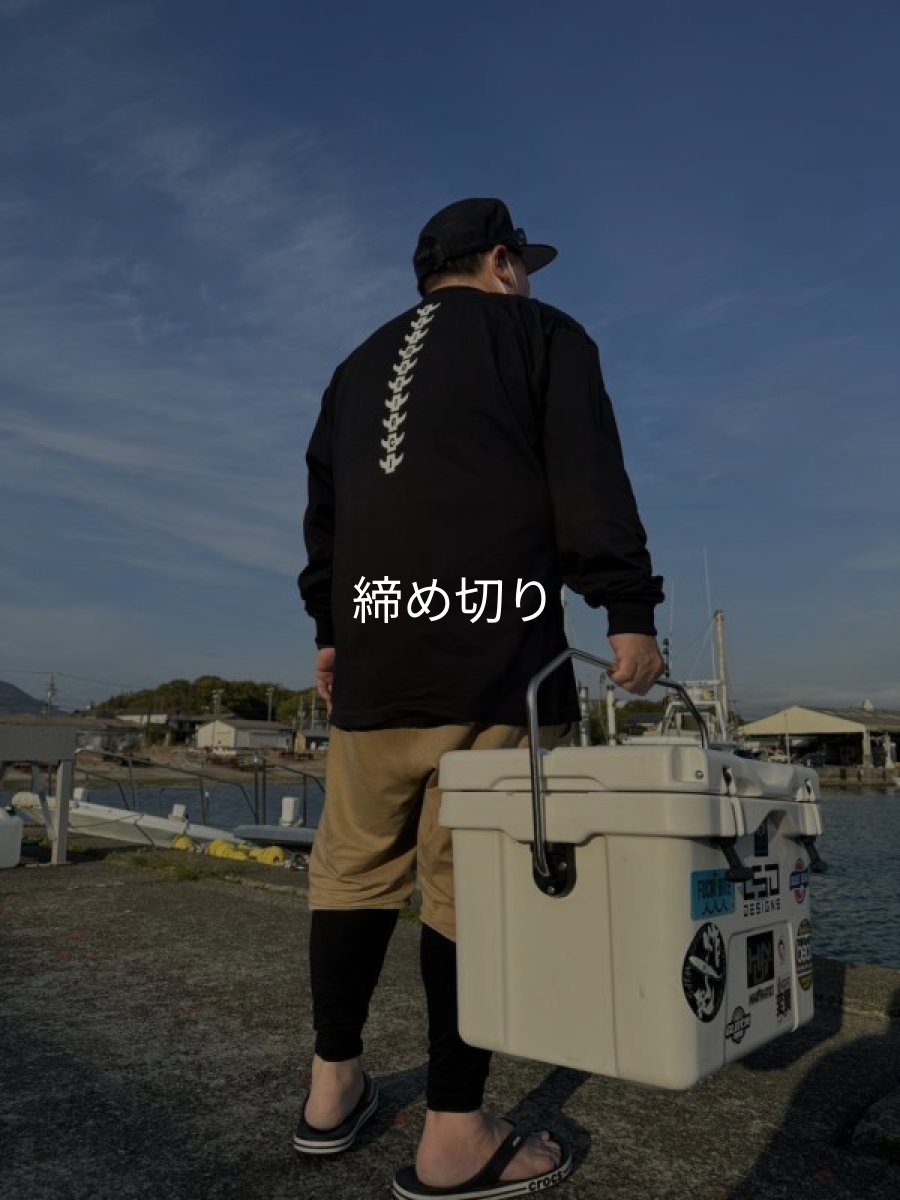 画像6: 受注生産  EGI MANIACS 『boneロゴ』プレミアムロングTシャツ (6)