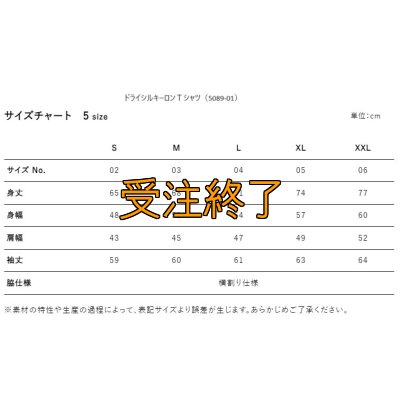 画像21: 受注生産  CRAYNOSシルキードライ/ロンT
