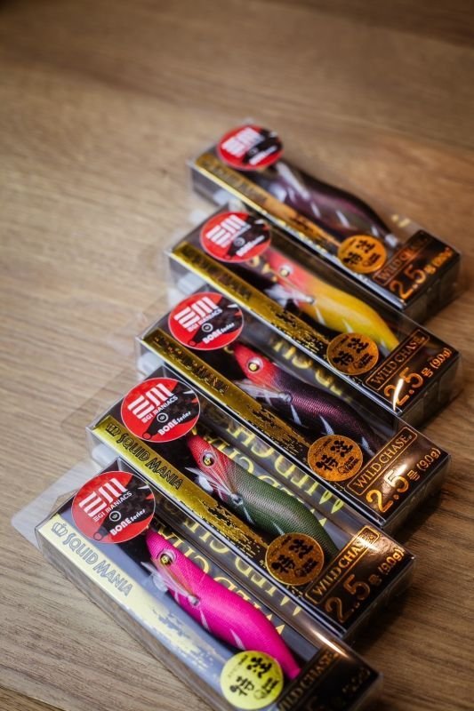イカメタル　オモリグ　２２点セット WILDCHASE 2.5号イカメタル＆オモリグ特化/BONE series[特注:EGI