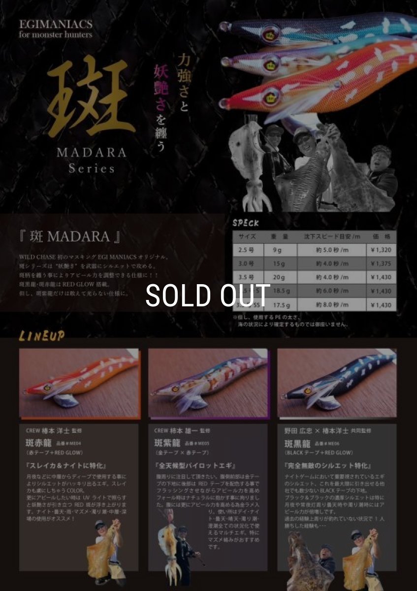 画像19: WILDCHASE 3.5号 / 斑赤龍/RED GLOW搭載[特注:EGI MANIACS] (19)