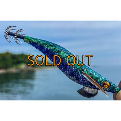 画像14: WILDCHASE 3.5号/ブルーパイソン/スポットGLOW[特注:EGI MANIACS]