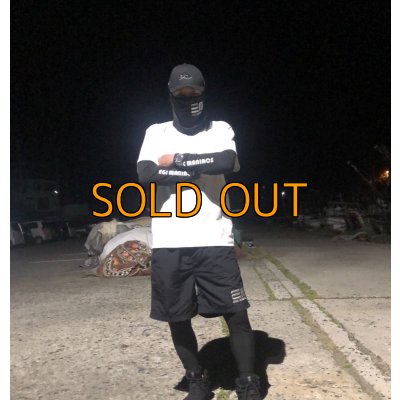 画像4: 受注生産 高機能Dカン付き 立体フル刺繍EMハーフパンツ