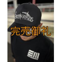 ★送料無料★EGI MANIACS トライバル刺繍シームレス 撥水キャップ【拘りのバックベルト付き】