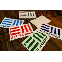 数量限定 【EM】カラフルカッティングステッカーW110
