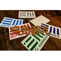 数量限定 【EM】カラフルカッティングステッカーW110