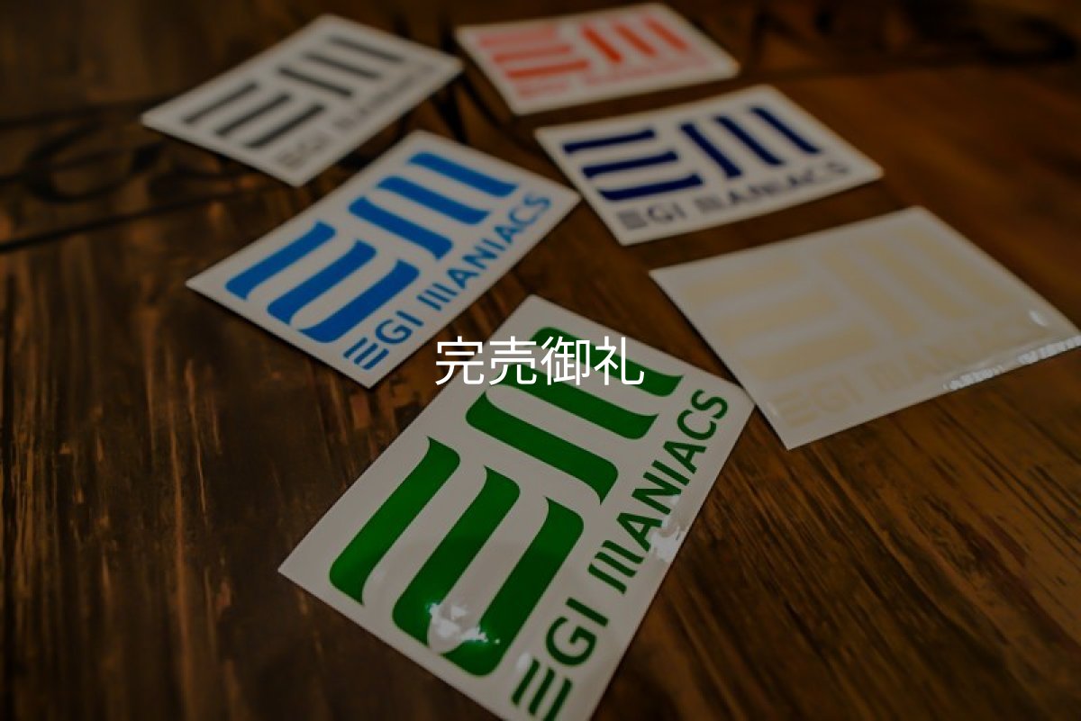 画像4: 数量限定 【EM】カラフルカッティングステッカーW110 (4)