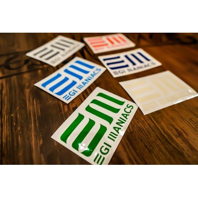 画像4: 数量限定 【EM】カラフルカッティングステッカーW110