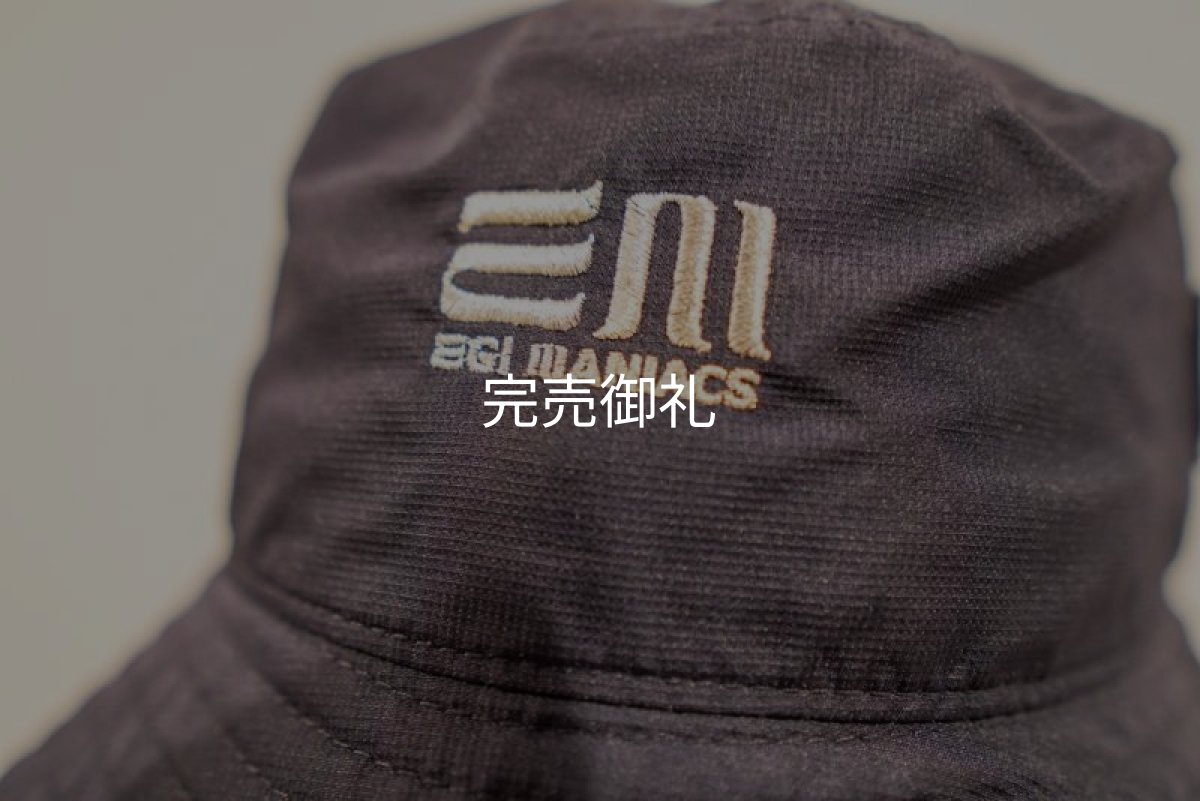 画像11: エギマニ EM刺繍 SUMMERハットキャップ 【数量限定特別価格】 (11)