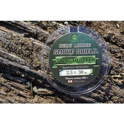 画像6: 【STEALTH GREEN】SMOKE SHIELDショックリーダー30ｍ/ 1.75号〜3.0号エギマニ特注