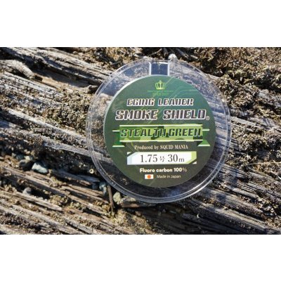 画像4: 【STEALTH GREEN】SMOKE SHIELDショックリーダー30ｍ/ 1.75号〜3.0号エギマニ特注