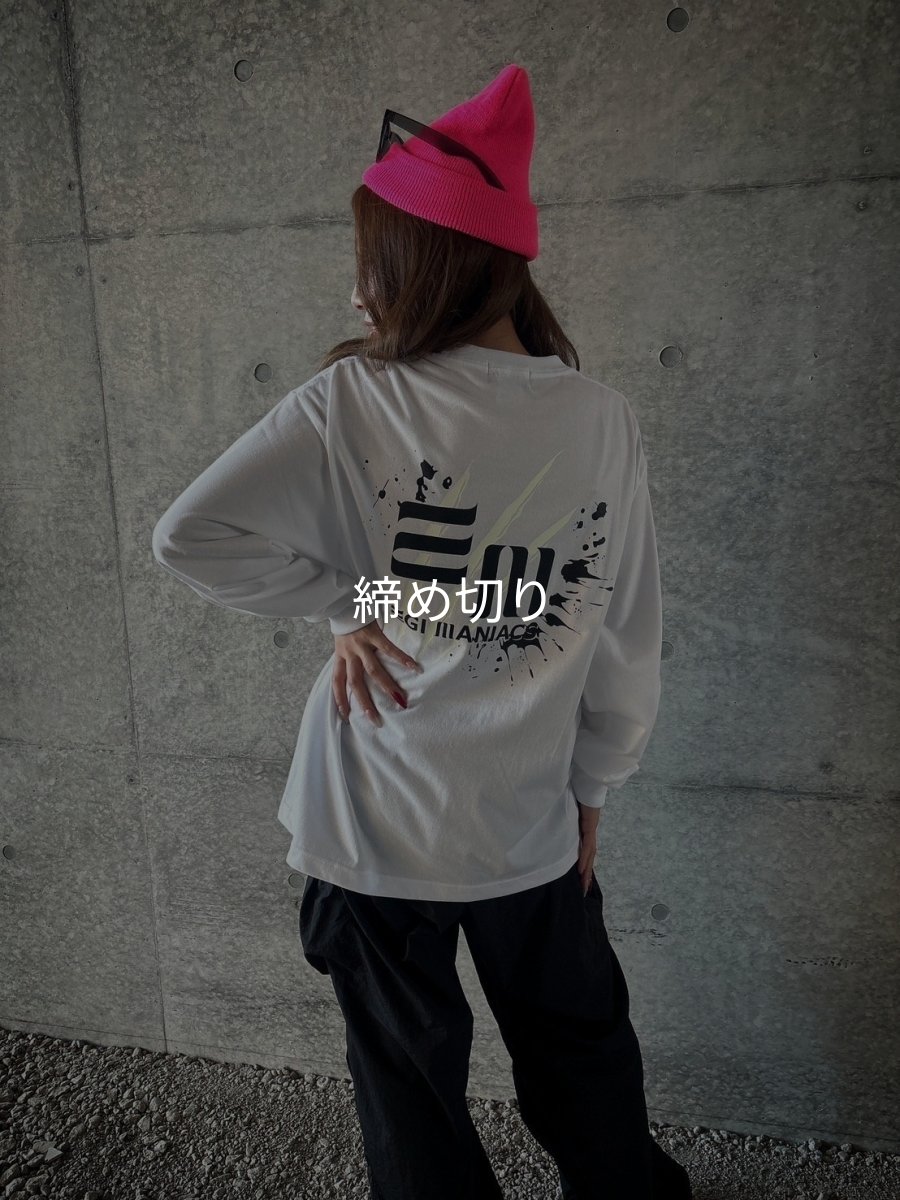 画像1: 受注生産  EGI MANIACS 『スプラッシュ』綿・シルキードライロンT (1)