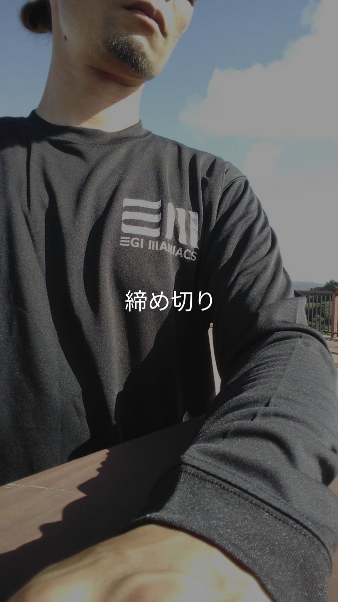画像14: 受注生産  EGI MANIACS 『スプラッシュ』綿・シルキードライロンT (14)