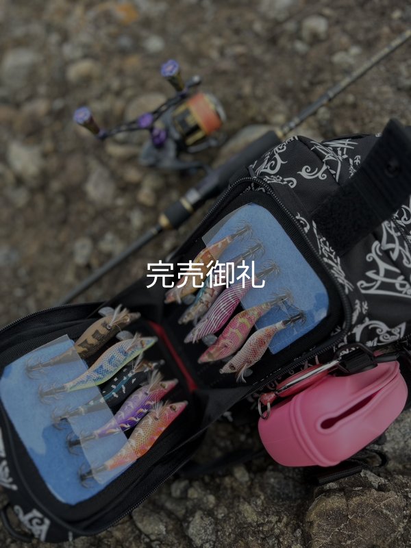 特注仕様 L.S.D.×EGI MANIACS エギングバッグライトプロ - EGI MANIACS