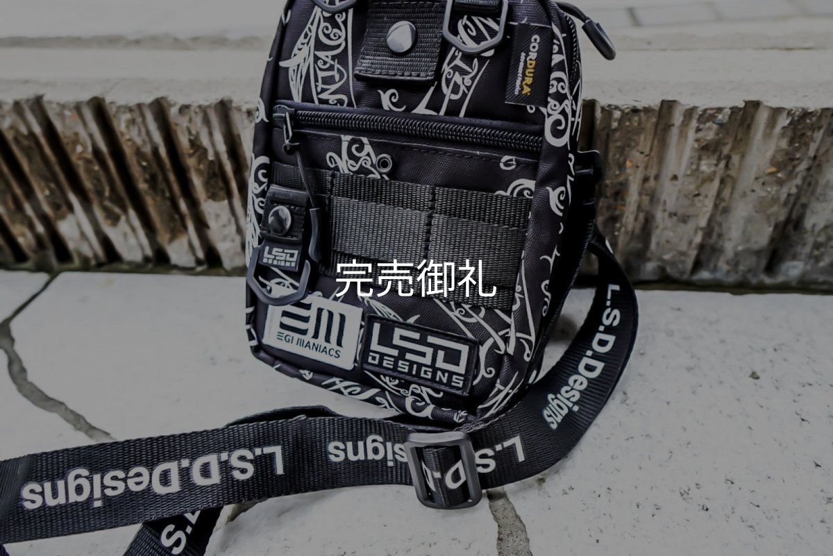 画像1: 特注仕様 L.S.D.×EGI MANIACS エギポーチプロ (1)