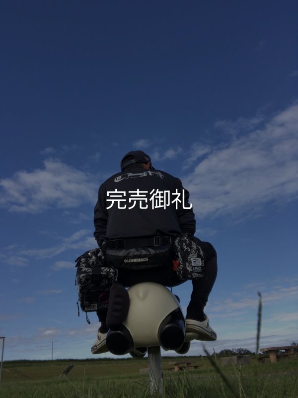 特注仕様 L.S.D.×EGI MANIACS フィッシングポーチM/ダブル - EGI MANIACS
