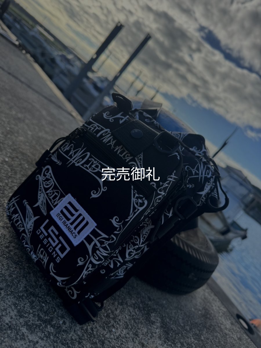 画像6: 特注仕様 L.S.D.×EGI MANIACS エギングバッグライトプロ (6)