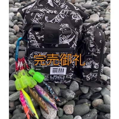 画像8: 特注仕様 L.S.D.×EGI MANIACS フィッシングポーチM/ダブル