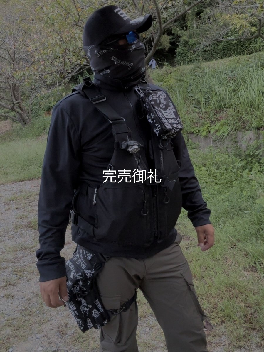 画像6: 特注仕様 L.S.D.×EGI MANIACS フィッシングポーチM/ダブル (6)