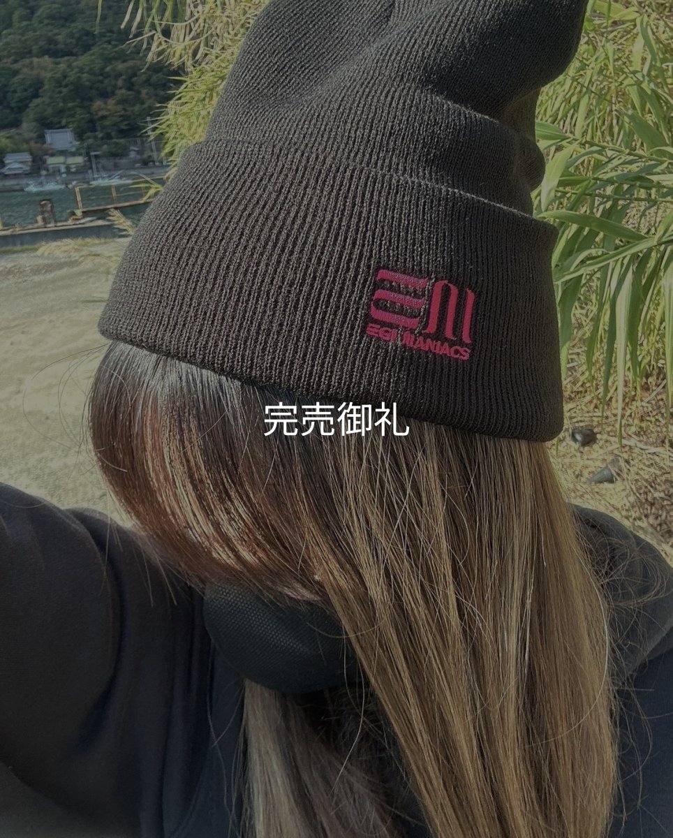 画像15: エギマニEM刺繍オリジナルニット帽 (15)