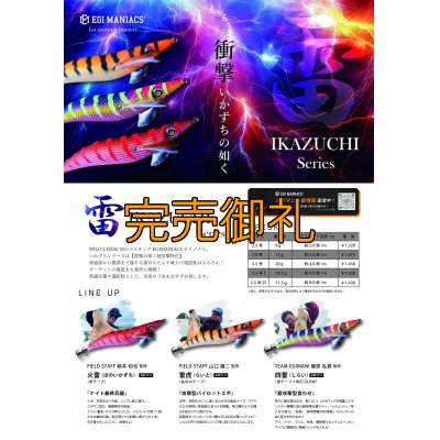 画像1: WILDCHASE 3.5号シャローtune /雷シリーズセット[ジャパツバ限定]